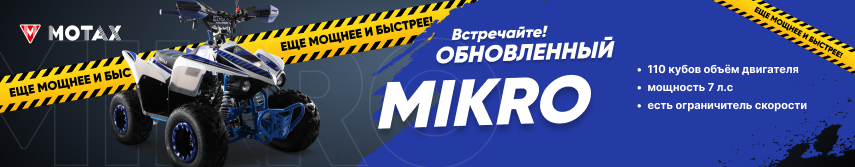 Подростковый квадроцикл Mikro 110 NEW